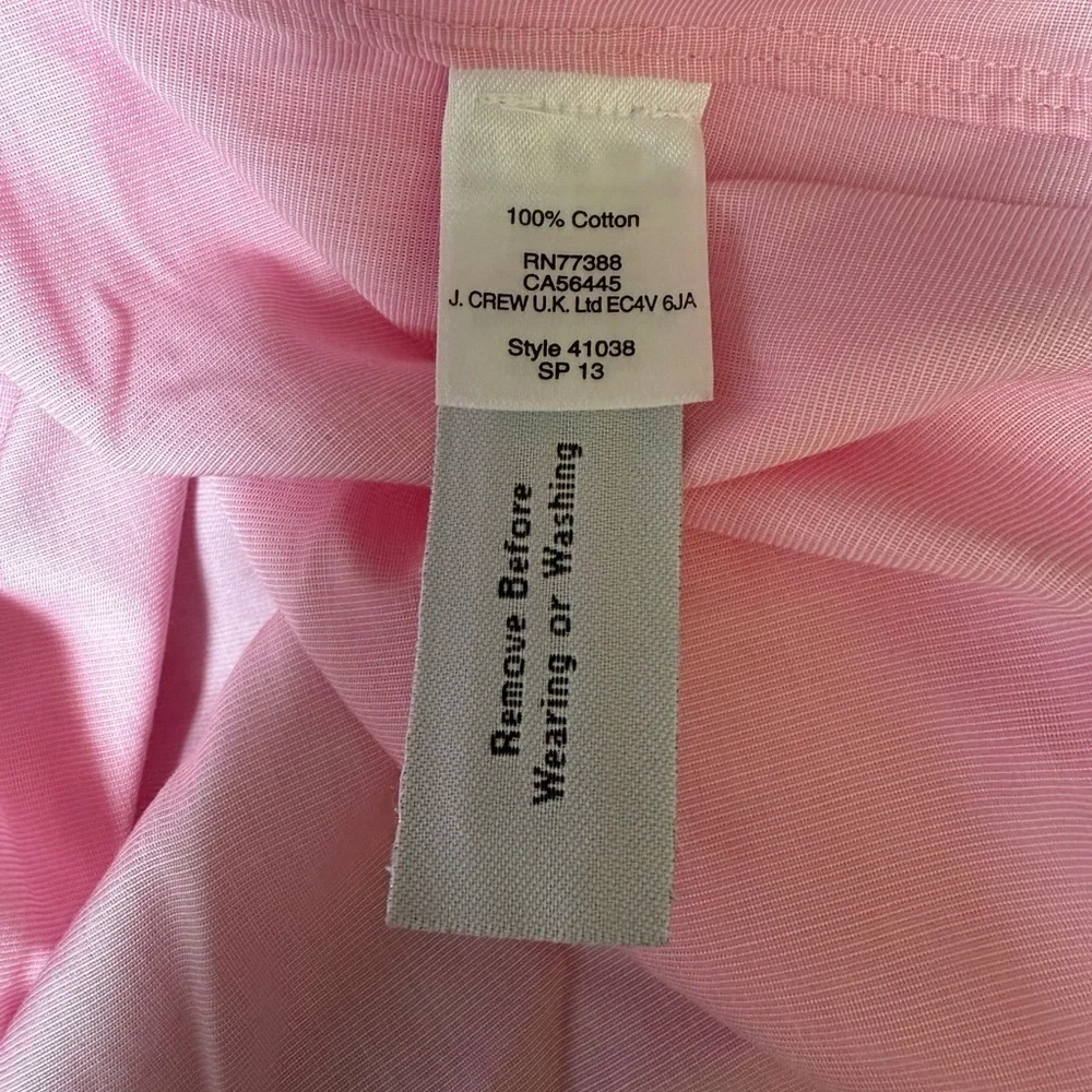 J. CREW Slim Fit Non Iron Dress Shirt Size XL